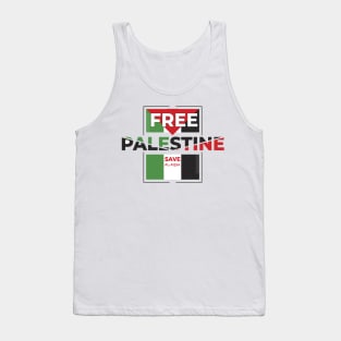 Free Palestine Tank Top